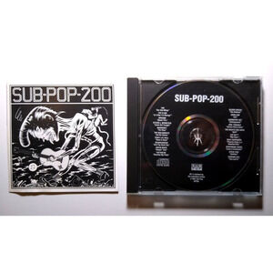 Sub-Pop 200 CD Nirvana Soundgarden Grunge Alt RARE Edition No Caroline Dist 1991